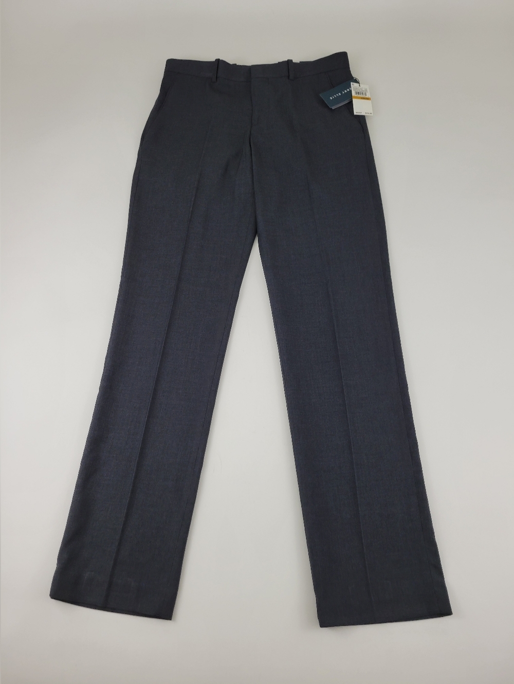 Perry Ellis Men's Charcoal Heather Stretch Dress Pants Size 29 X 32